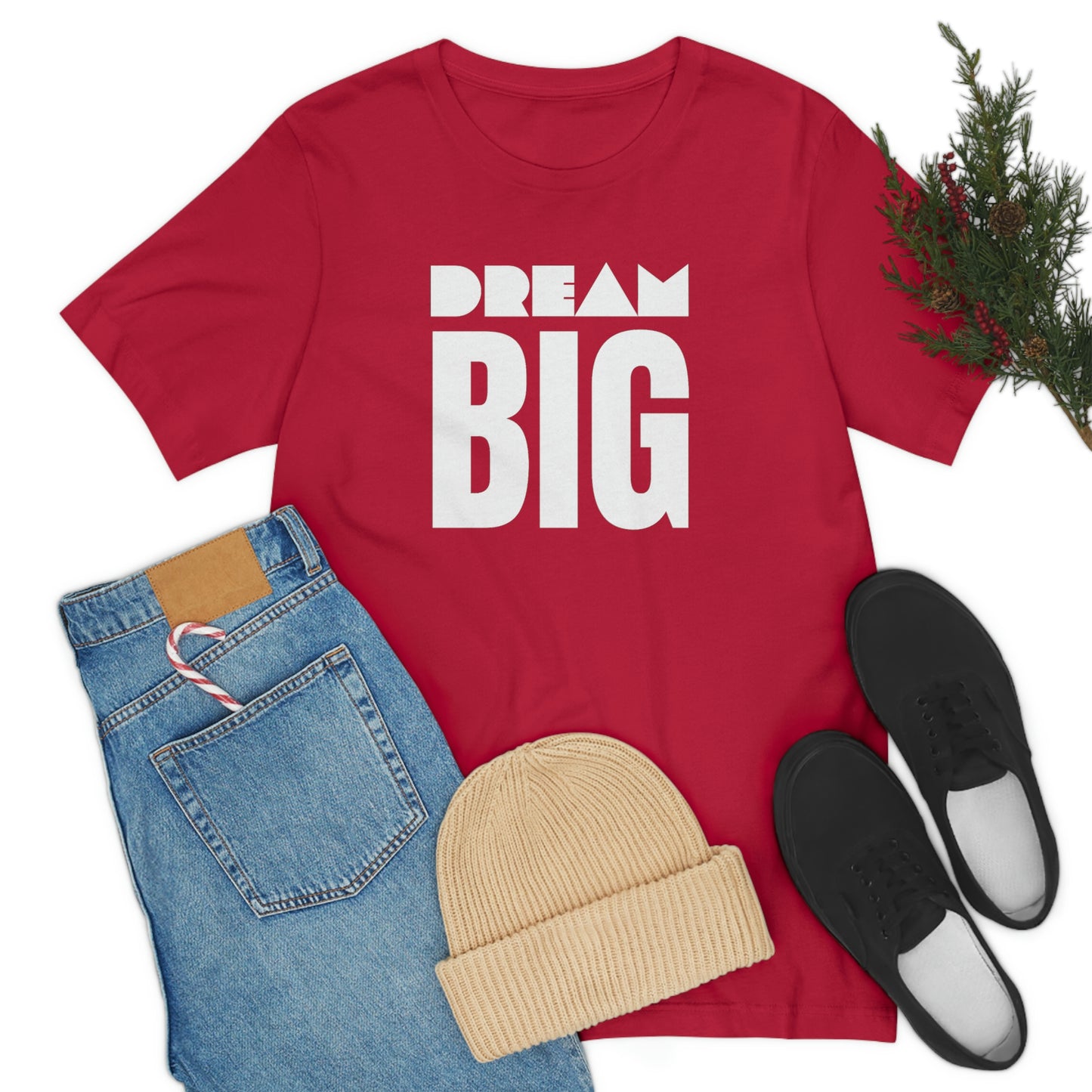 Dream Big Unisex Jersey Short Sleeve Tee