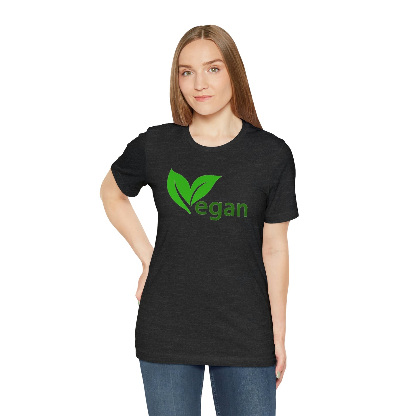 Vegan Unisex Jersey Short Sleeve Tee