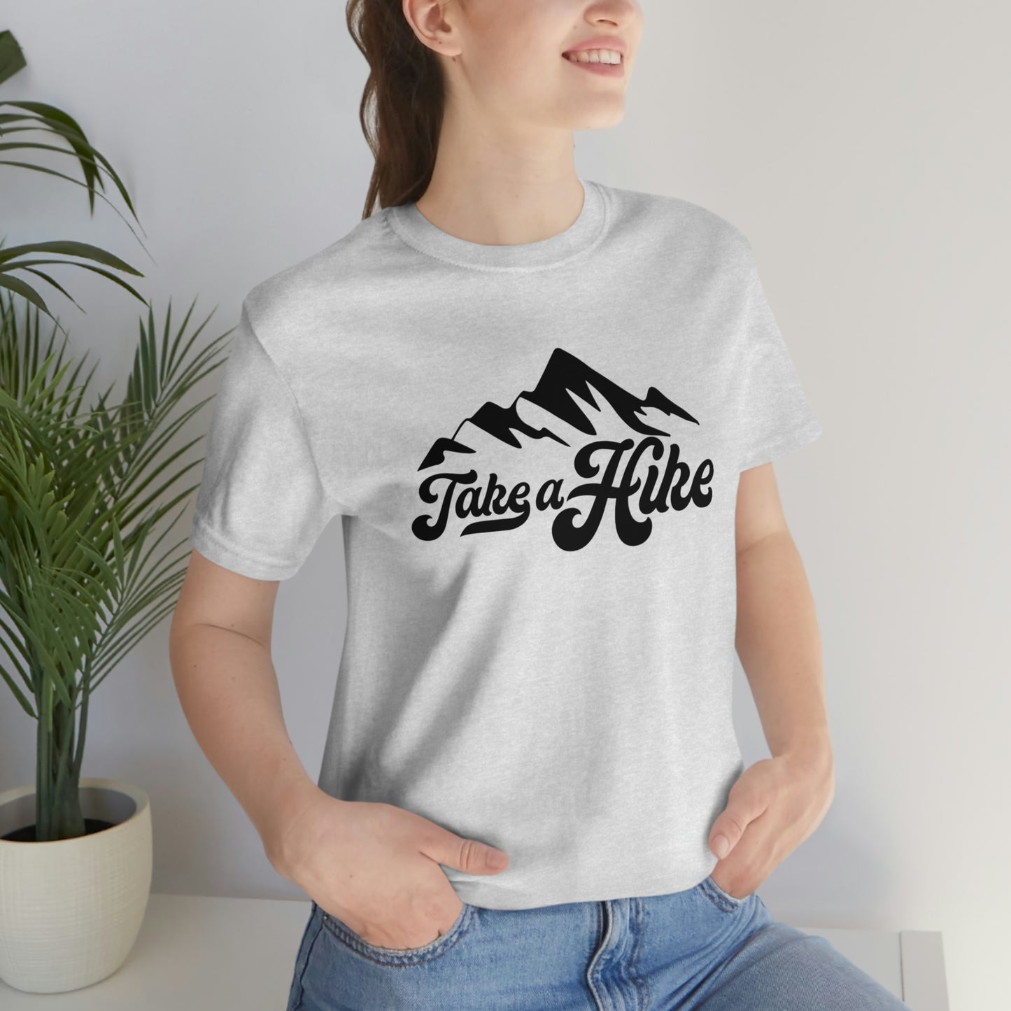 Take A Hike Unisex Jersey Short Sleeve Tee