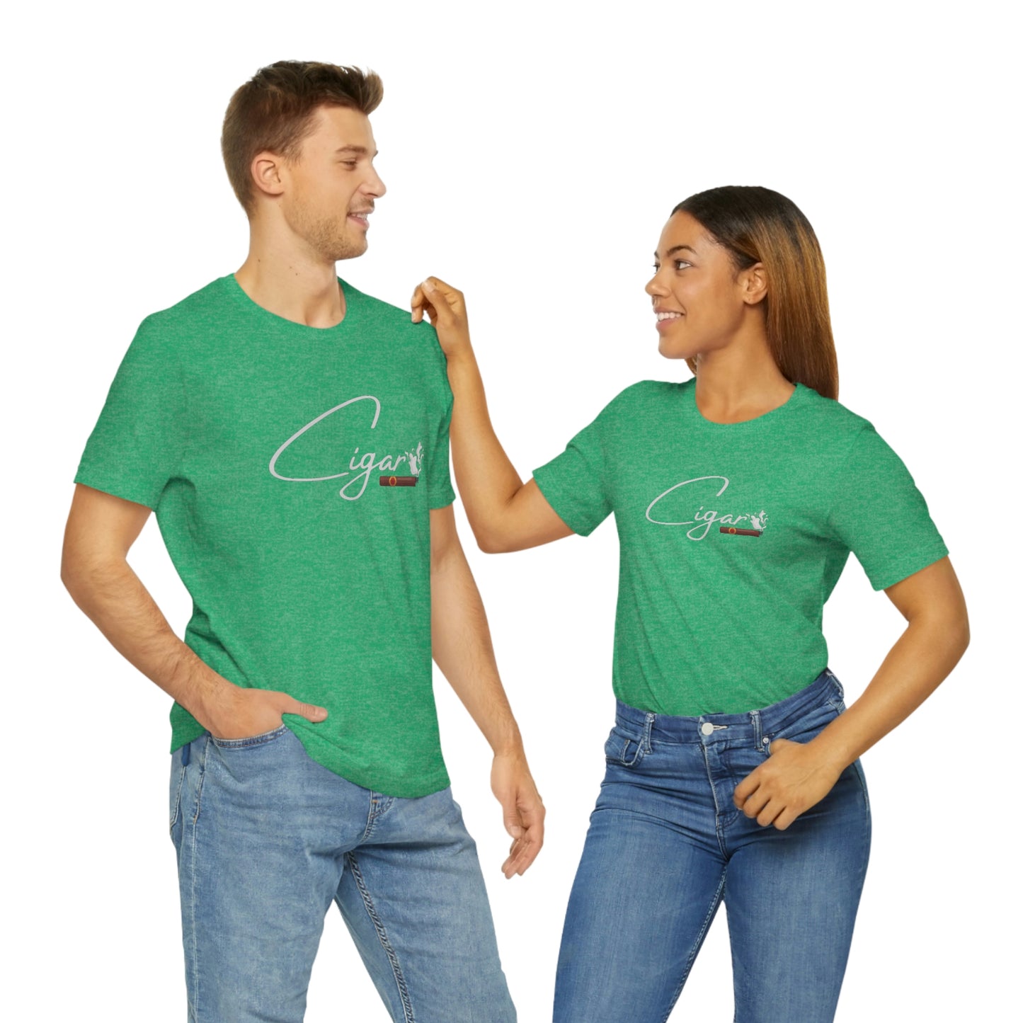 Cigar Unisex Jersey Short Sleeve Tee