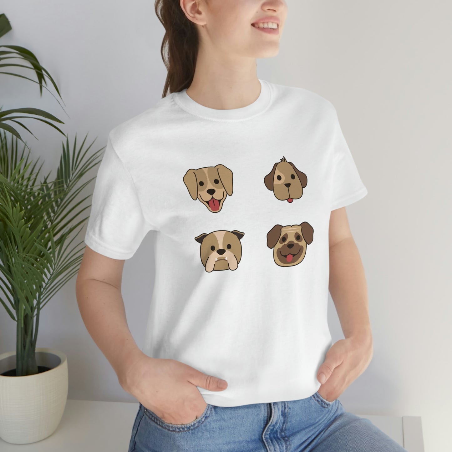 Dogs Unisex Jersey Short Sleeve Tee