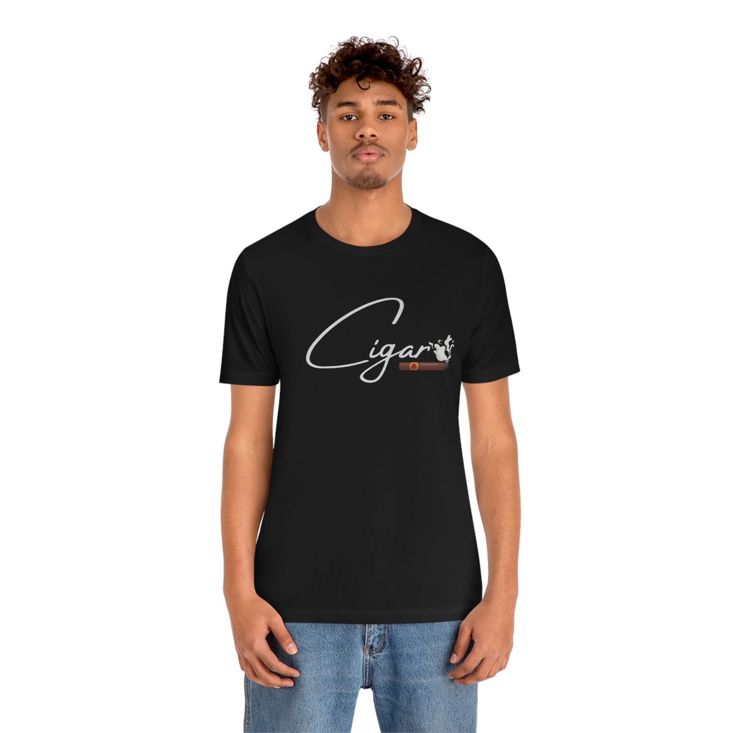 Cigar Unisex Jersey Short Sleeve Tee