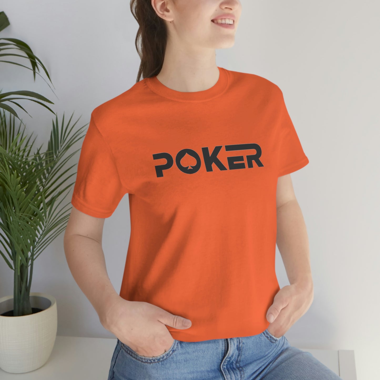 Poker Unisex Jersey Short Sleeve Tee