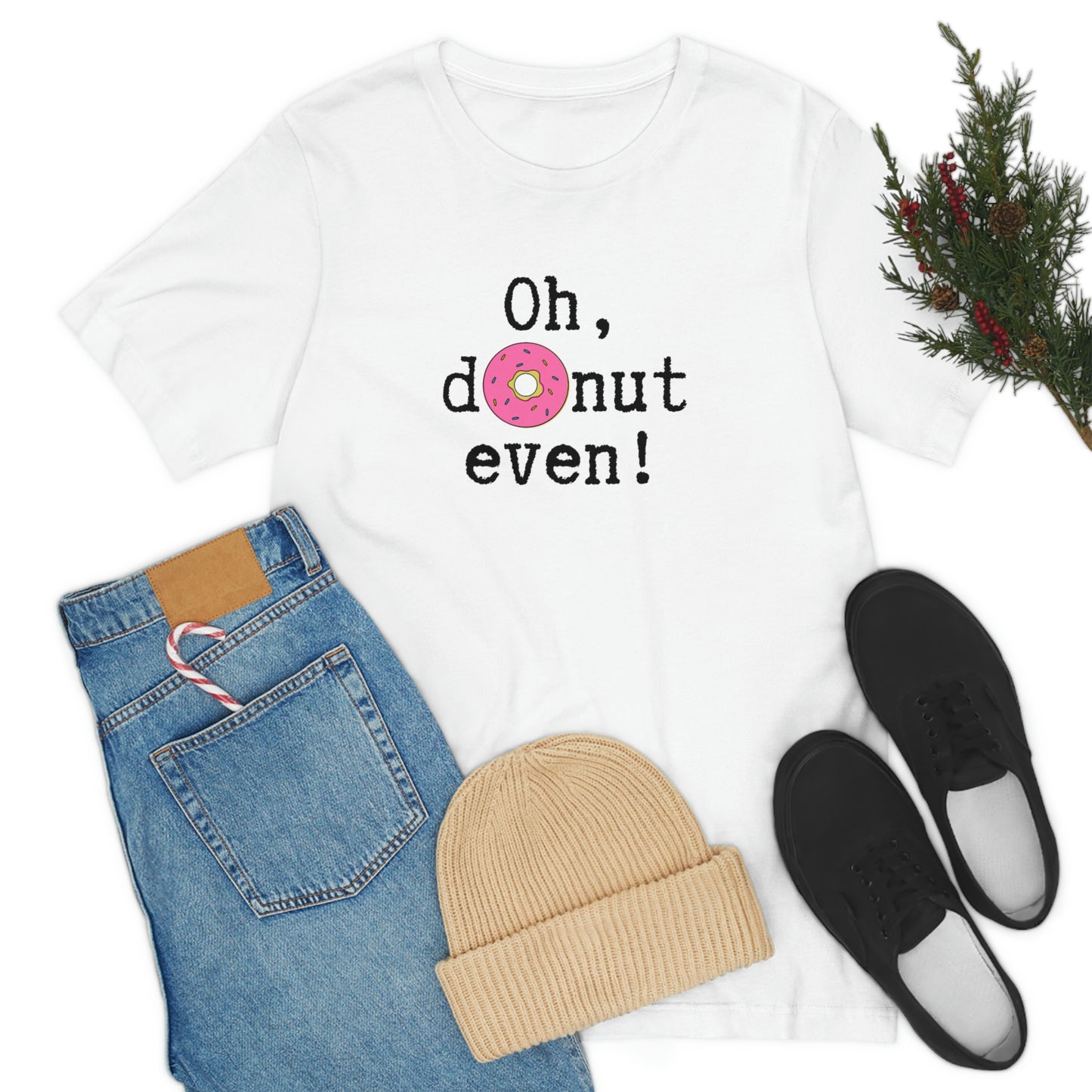 Oh Donut Even Unisex Jersey Short Sleeve Tee