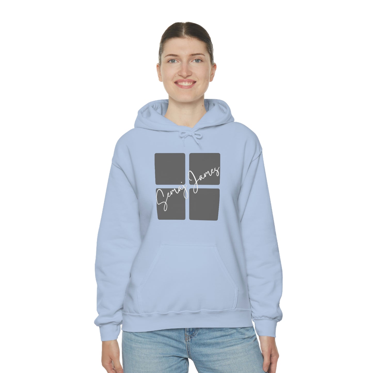 Broken Square Semaj James Unisex Heavy Blend™ Hooded Sweatshirt