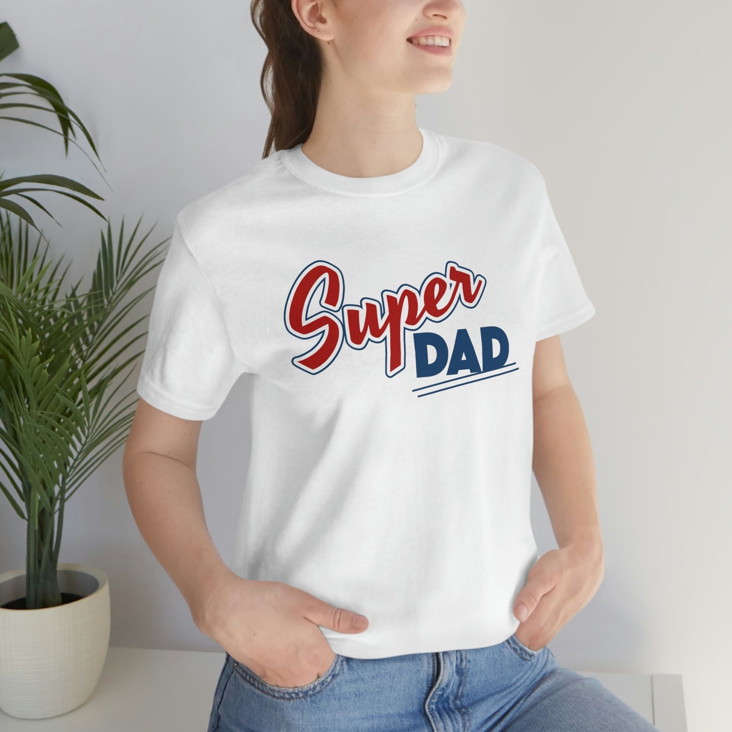 Super Dad Unisex Jersey Short Sleeve Tee