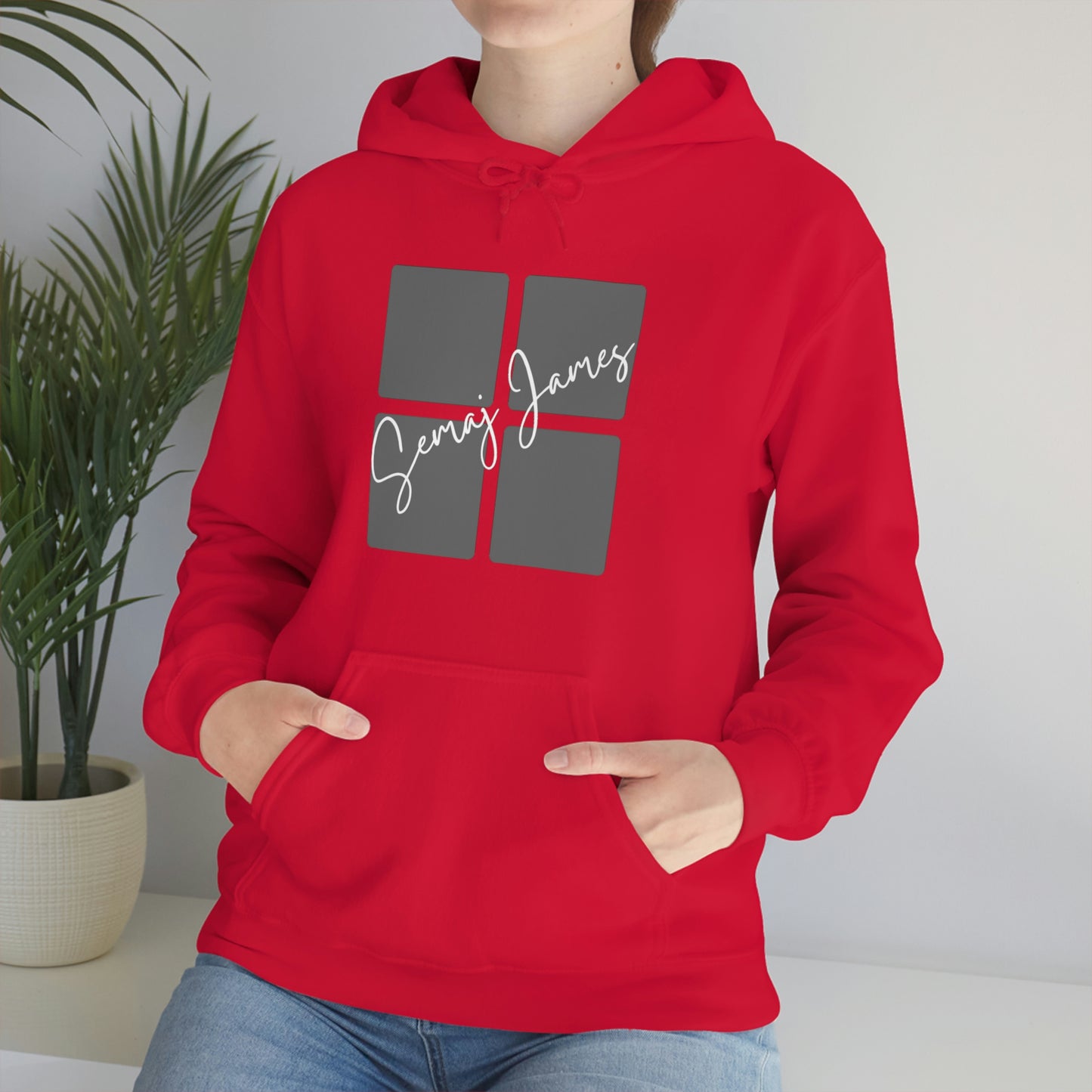 Broken Square Semaj James Unisex Heavy Blend™ Hooded Sweatshirt