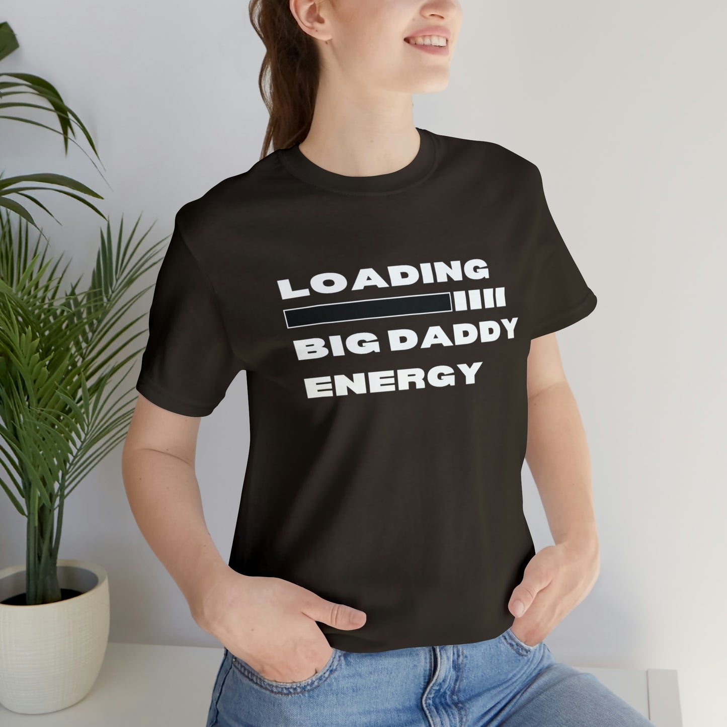 Loading Big Daddy Energy Unisex Jersey Short Sleeve Tee