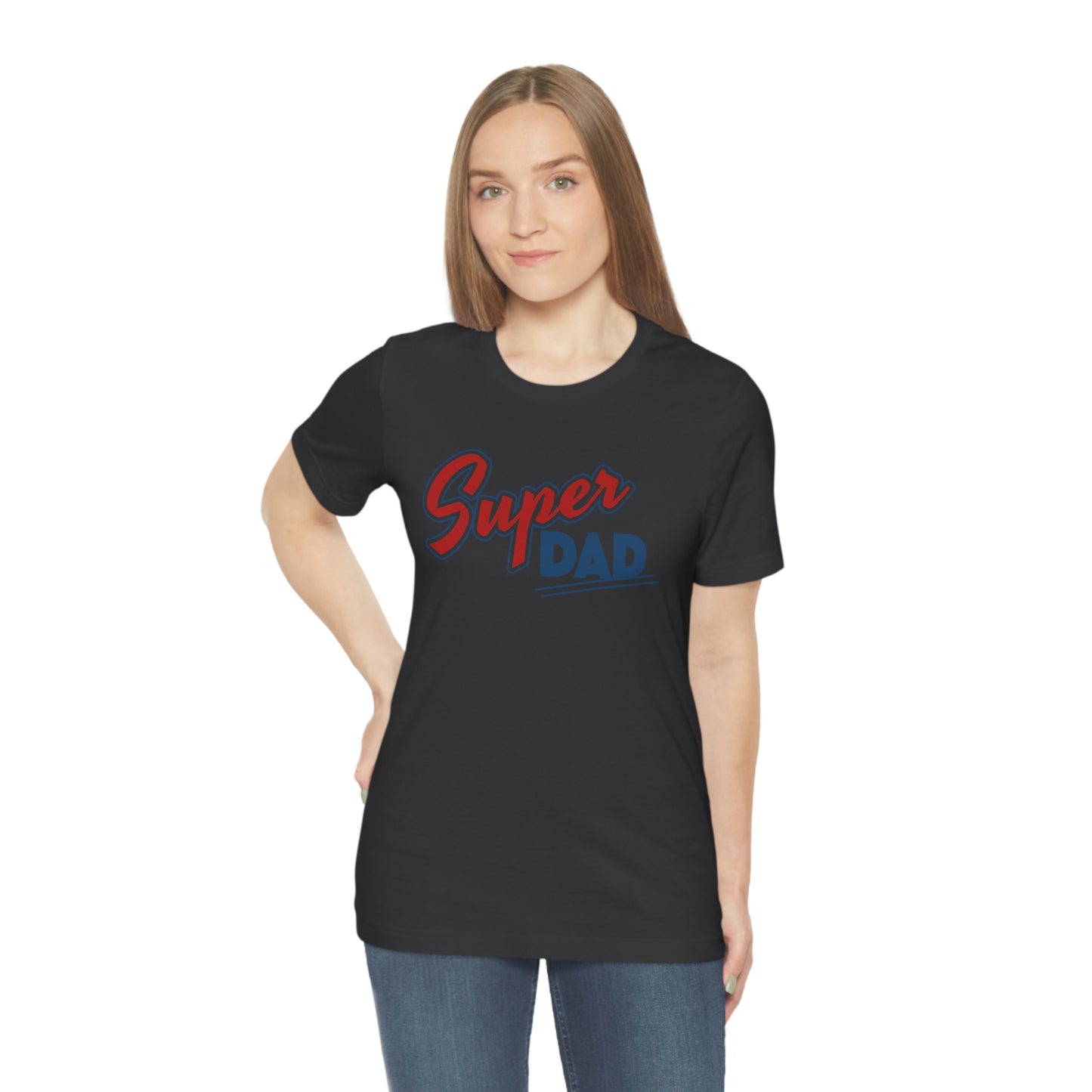 Super Dad Unisex Jersey Short Sleeve Tee