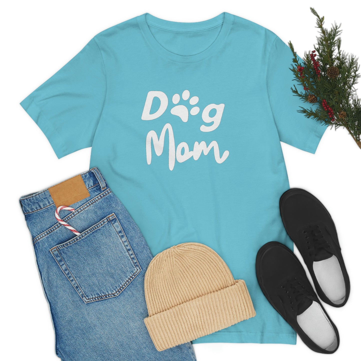 Dog Mom Unisex Jersey Short Sleeve Tee