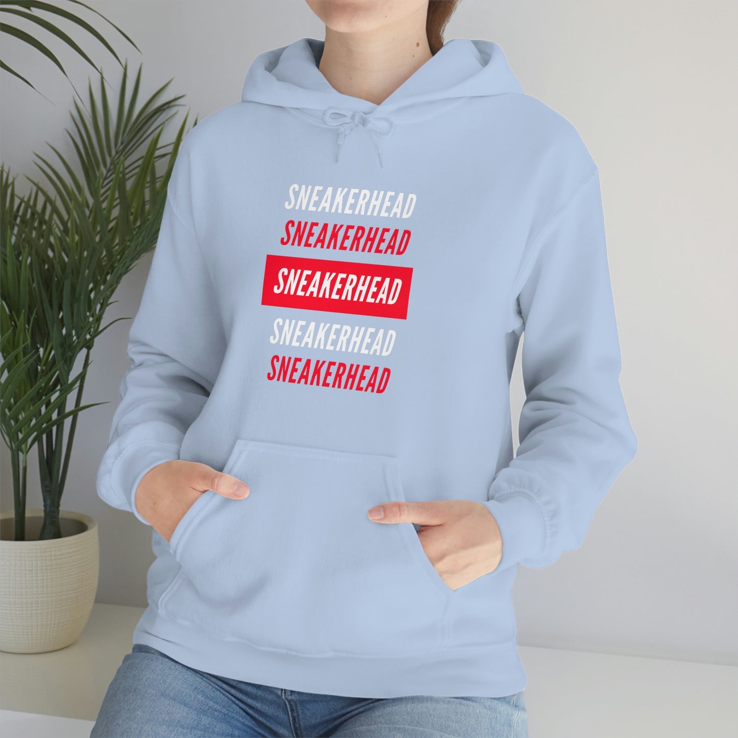 Sneaker Head  Hooded Sweatshirt