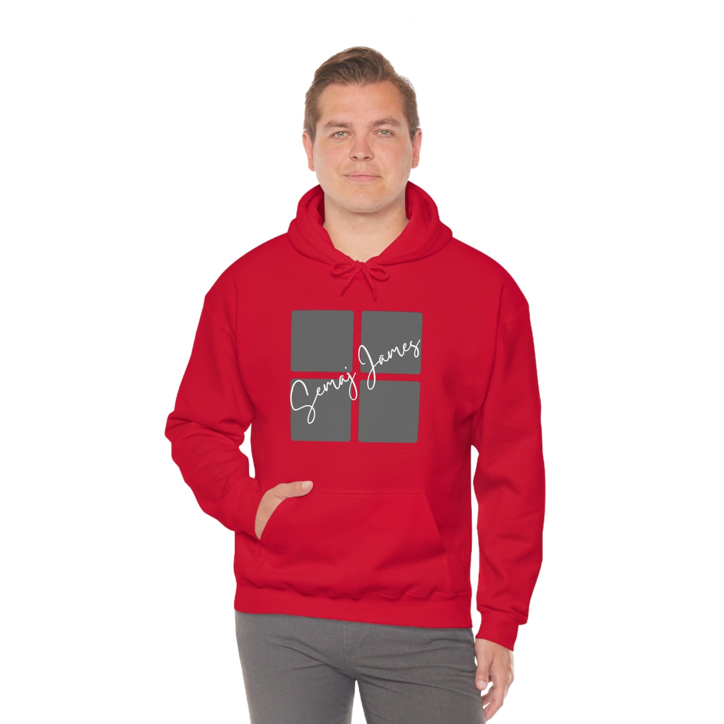 Broken Square Semaj James Unisex Heavy Blend™ Hooded Sweatshirt