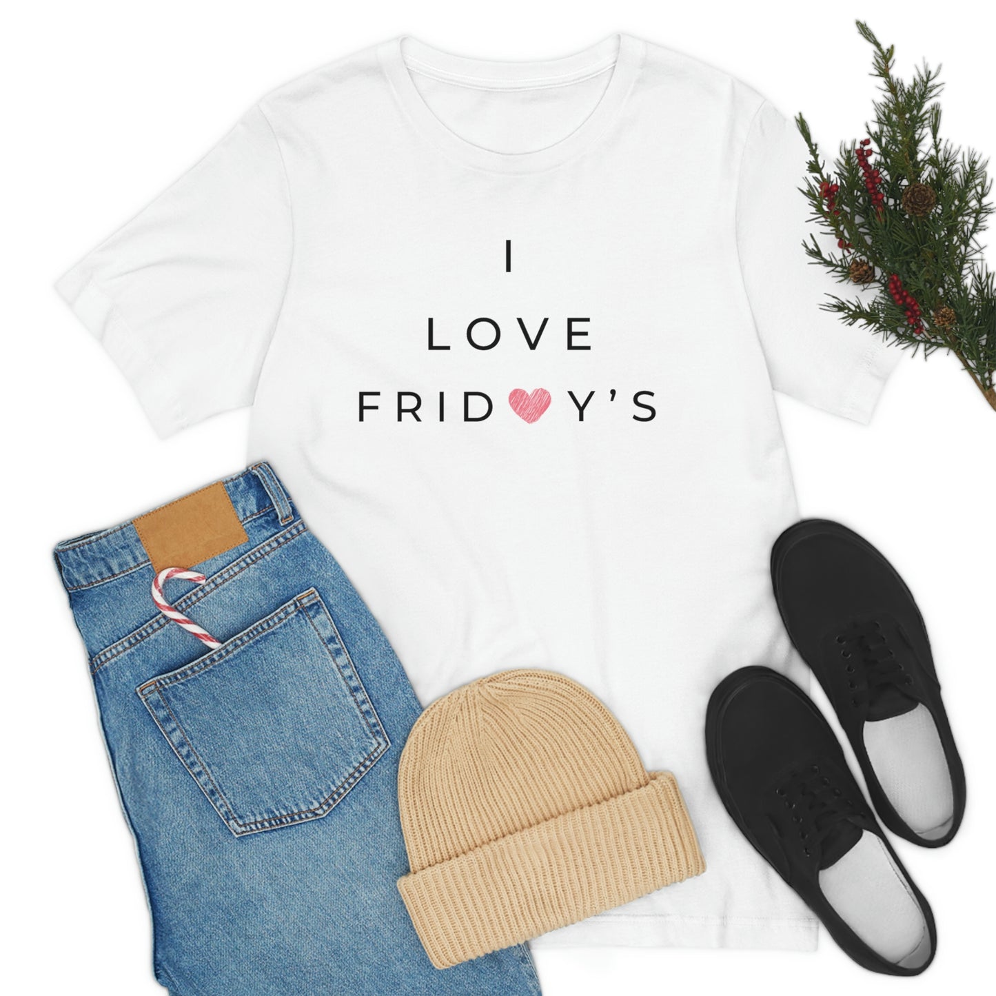 I Love Fridays Unisex Jersey Short Sleeve Tee