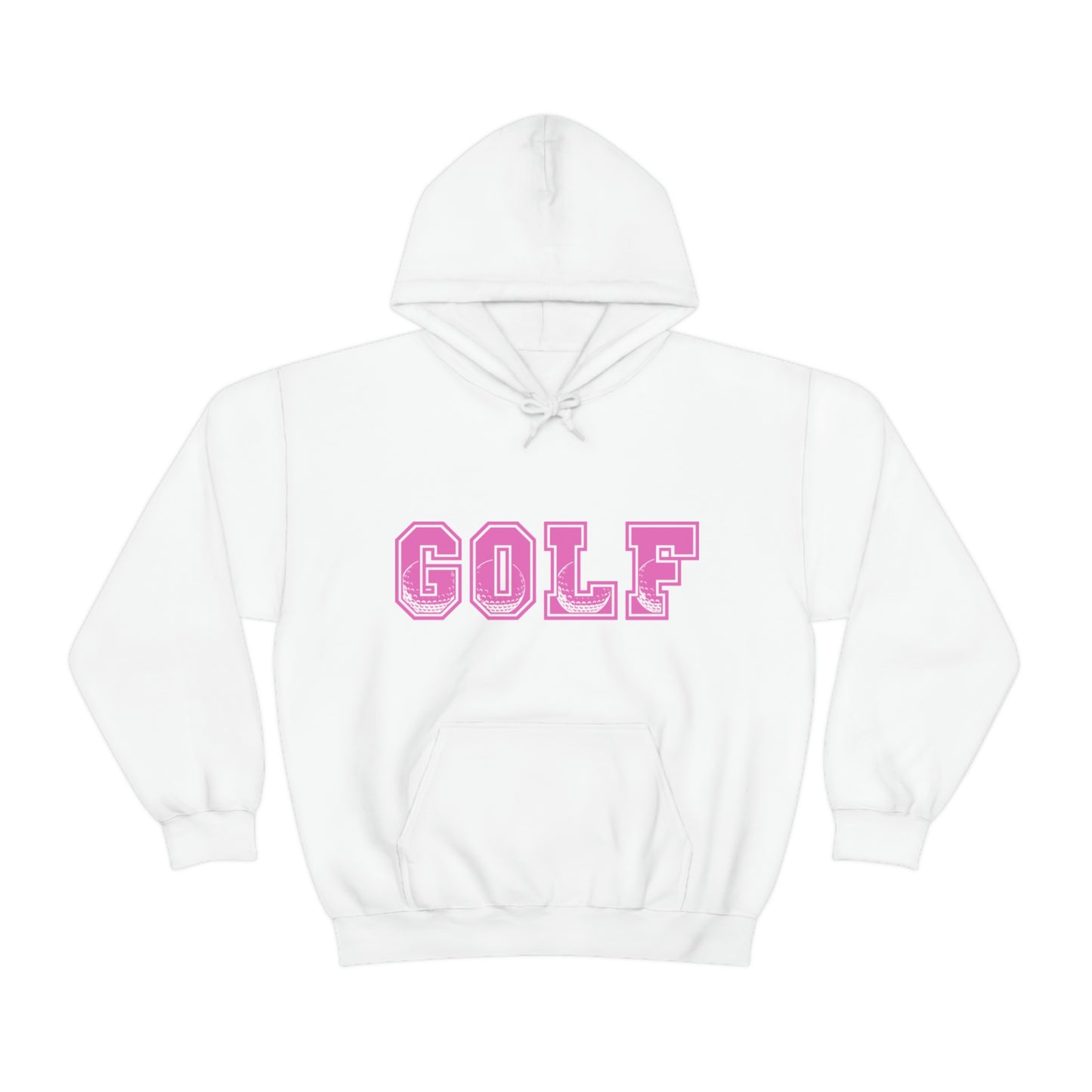 Golf Pink Unisex Heavy Blend™ Hooded Sweatshirt