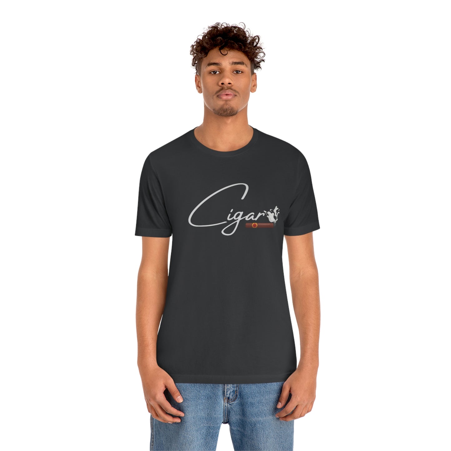 Cigar Unisex Jersey Short Sleeve Tee