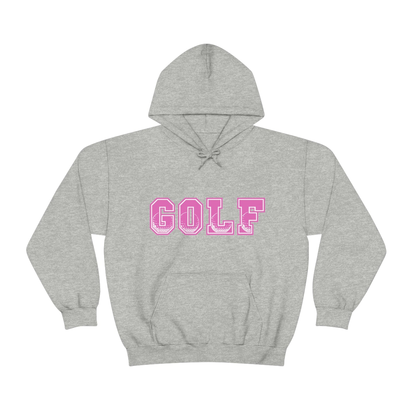 Golf Pink Unisex Heavy Blend™ Hooded Sweatshirt