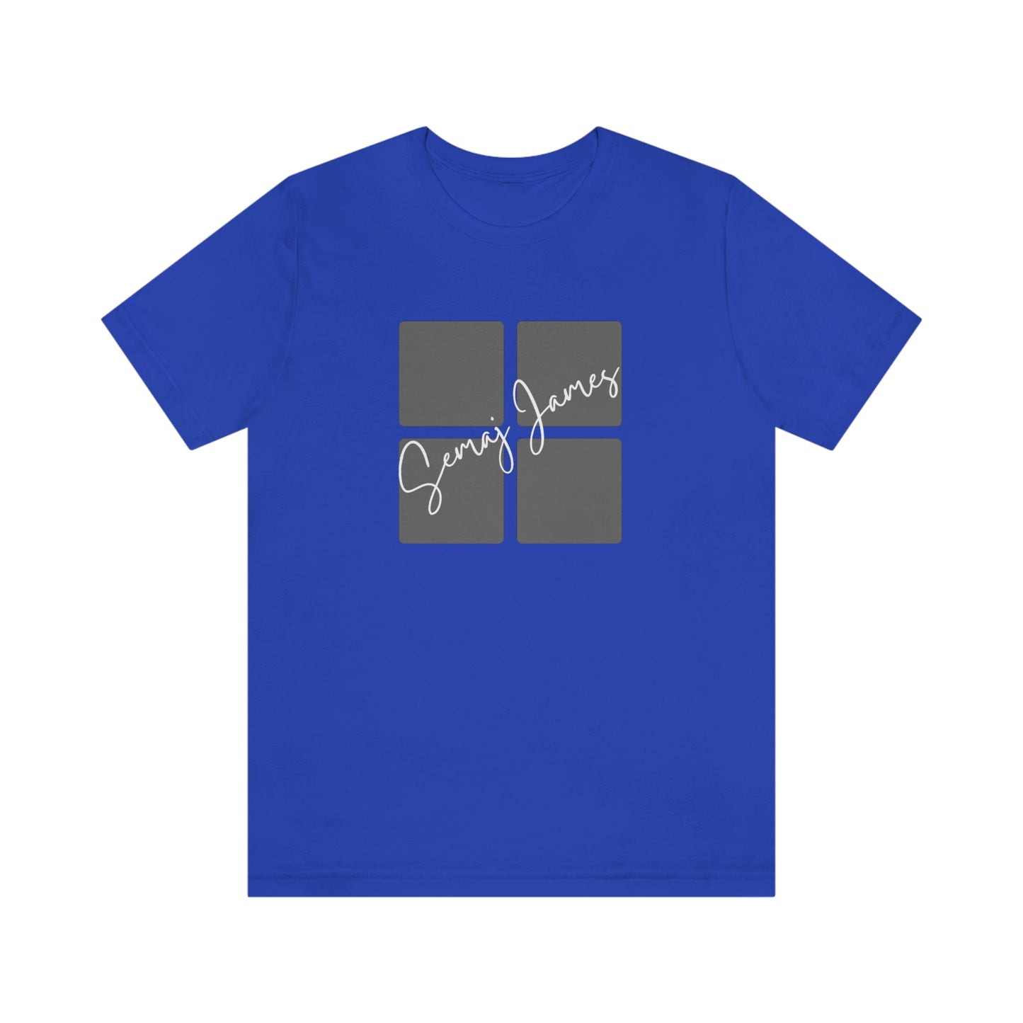 Broken Square Semaj James Unisex Short Sleeve Tee