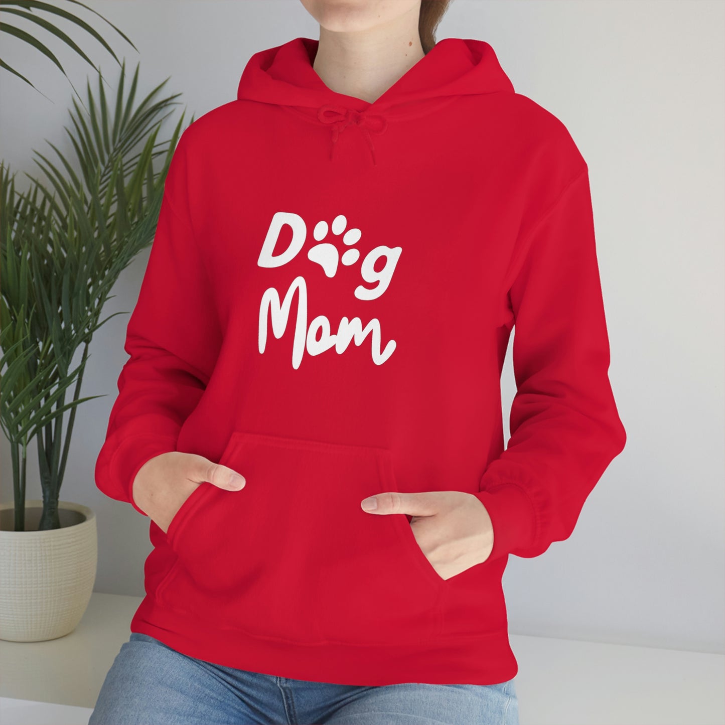 Dog Mom Unisex Heavy Blend™ Hooded Sweatshirt