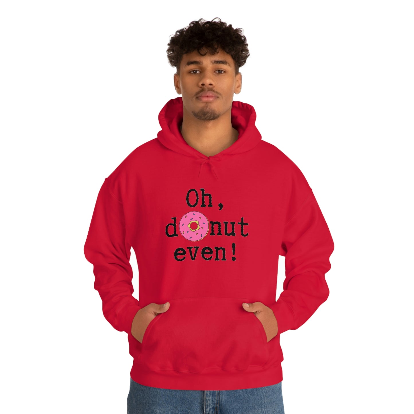 Oh Donut Even Unisex Heavy Blend™ Hooded Sweatshirt