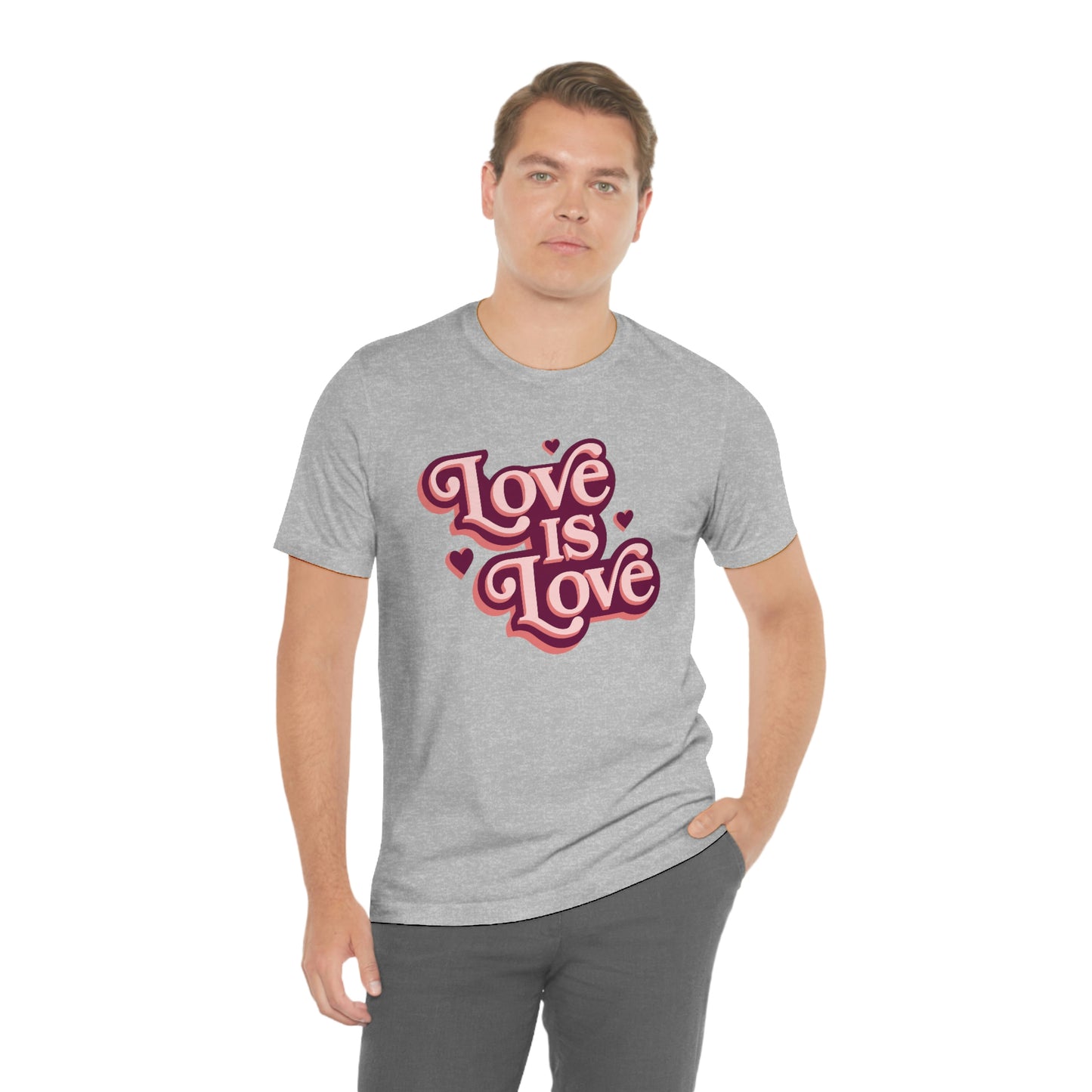 Love is Love Unisex Jersey Short Sleeve Tee