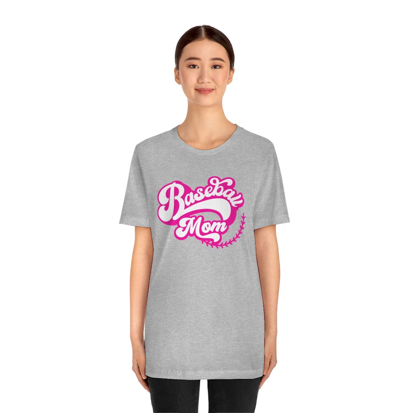 Baseball Mom Unisex Jersey Short Sleeve Tee