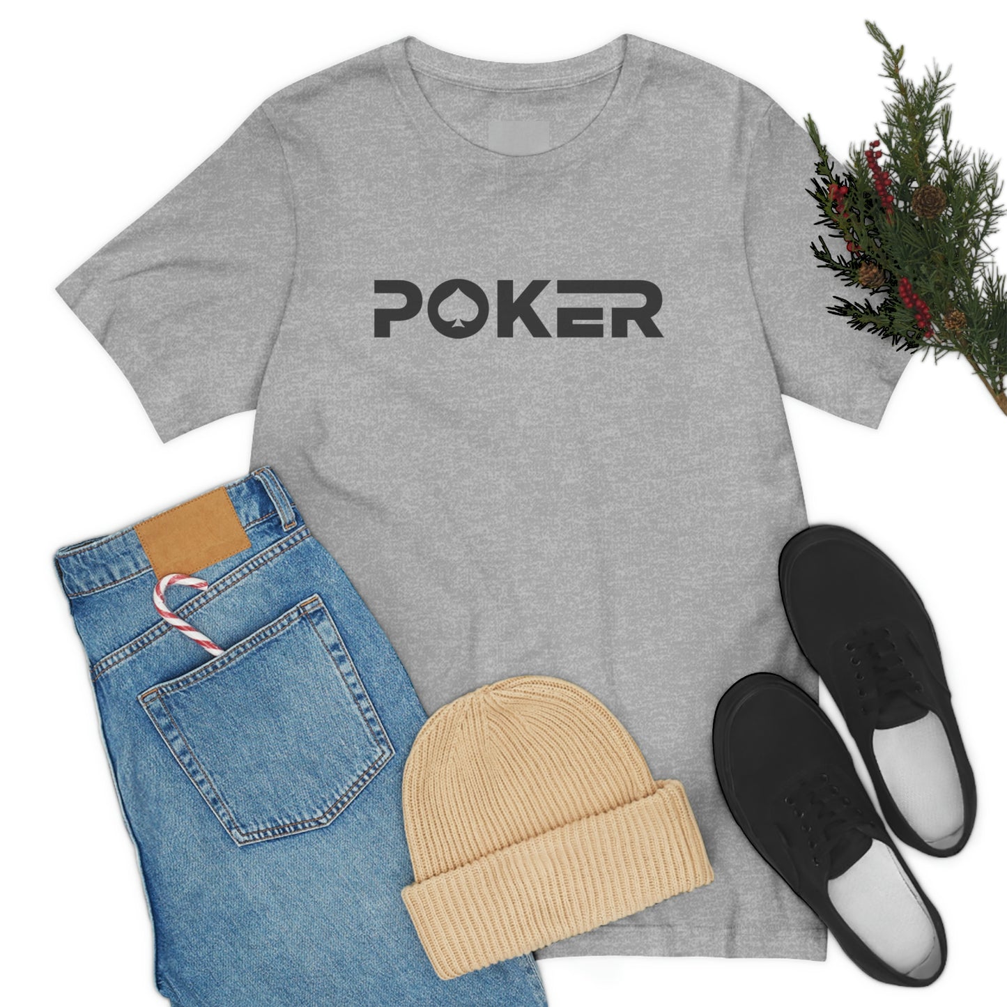 Poker Unisex Jersey Short Sleeve Tee