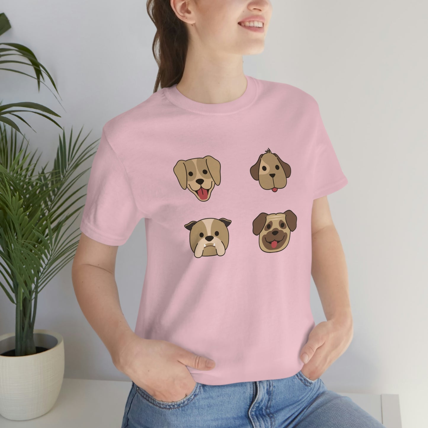 Dogs Unisex Jersey Short Sleeve Tee