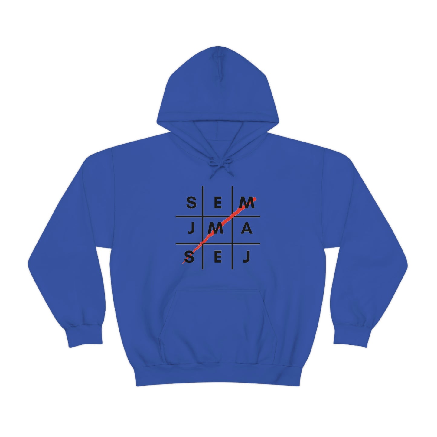 Semaj James Tic Tac Toe Unisex Heavy Blend™ Hooded Sweatshirt