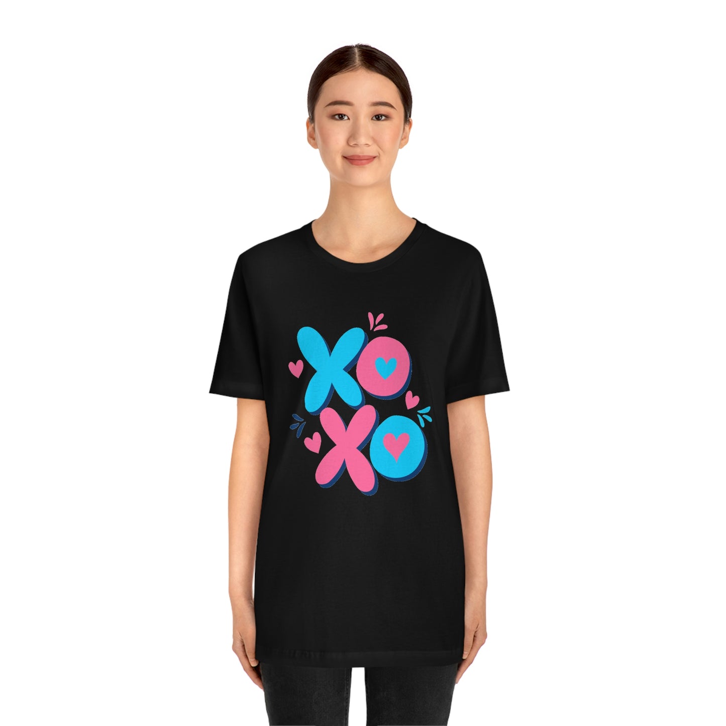 XOXO Unisex Jersey Short Sleeve Tee