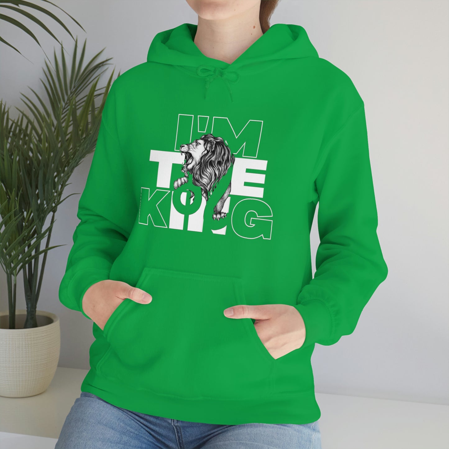 I'm The King Unisex Heavy Blend™ Hooded Sweatshirt