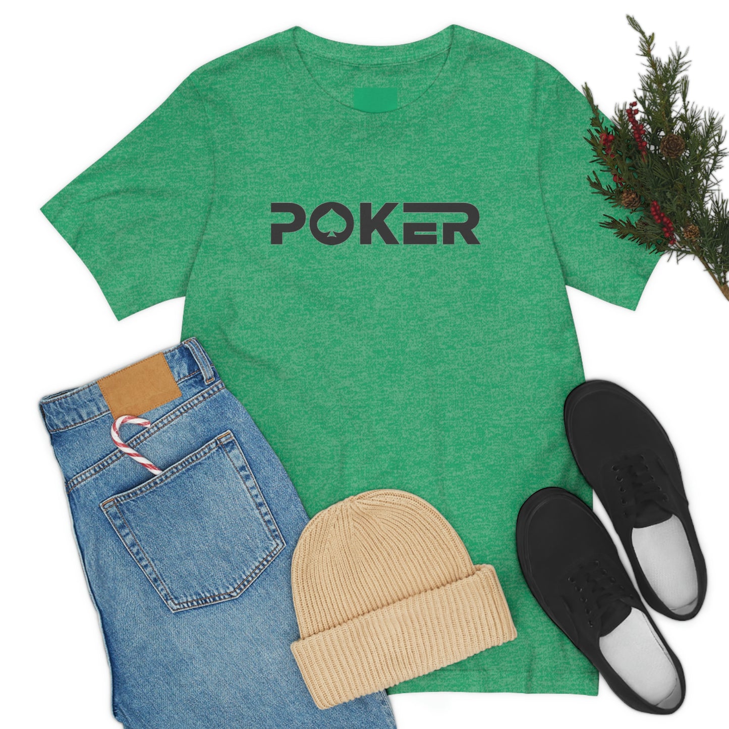 Poker Unisex Jersey Short Sleeve Tee