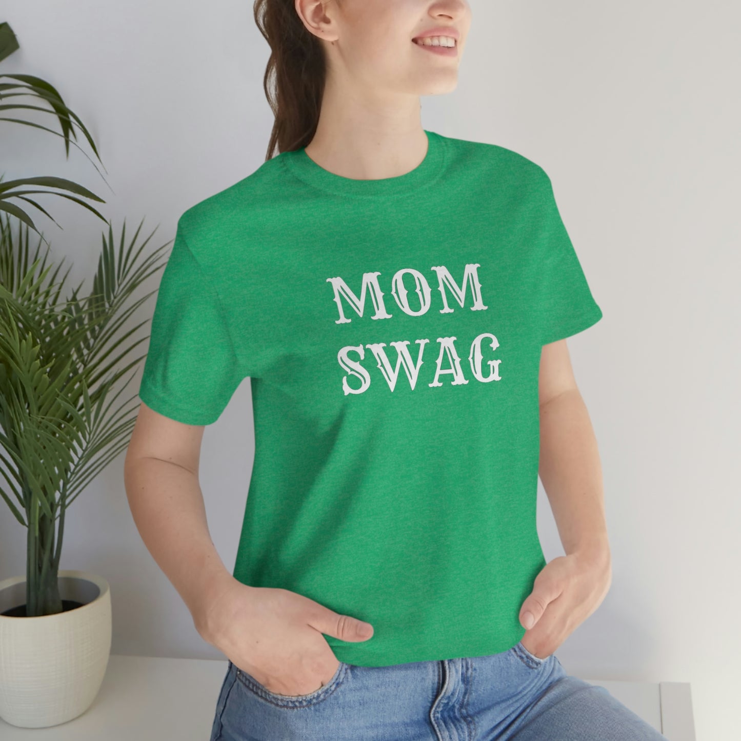 Mom Swag Unisex Jersey Short Sleeve Tee