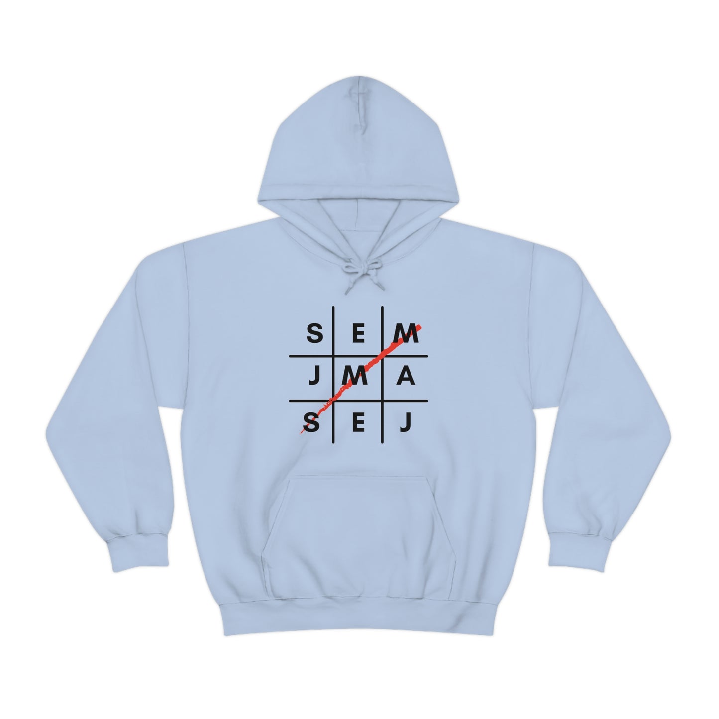 Semaj James Tic Tac Toe Unisex Heavy Blend™ Hooded Sweatshirt