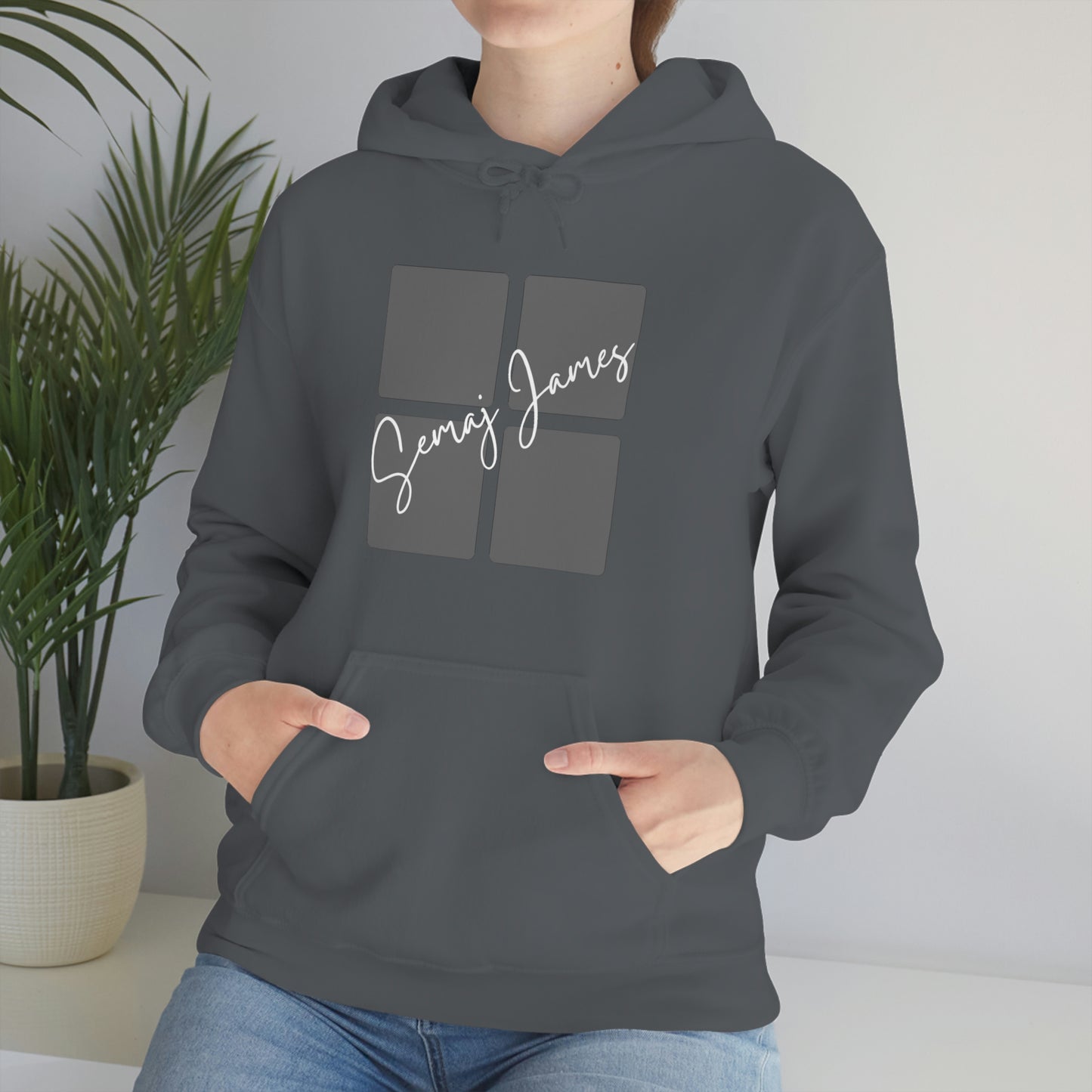 Broken Square Semaj James Unisex Heavy Blend™ Hooded Sweatshirt