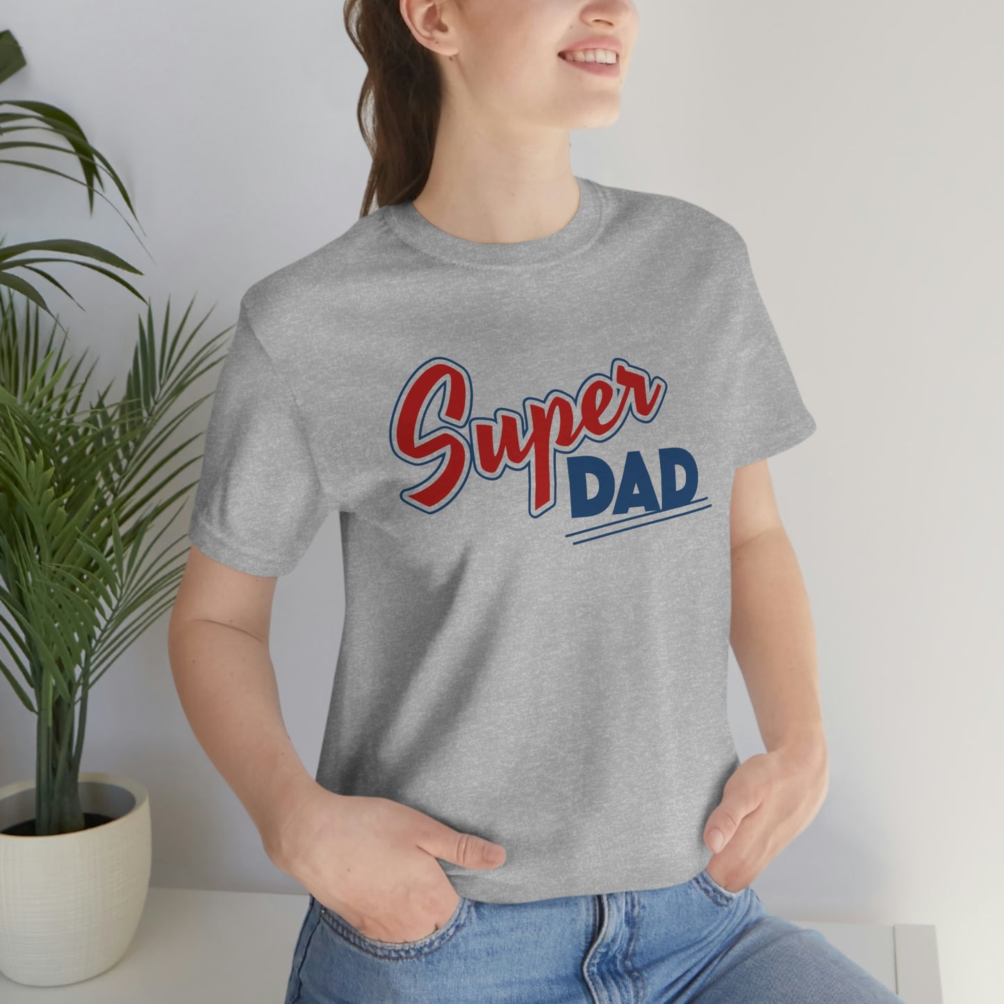 Super Dad Unisex Jersey Short Sleeve Tee