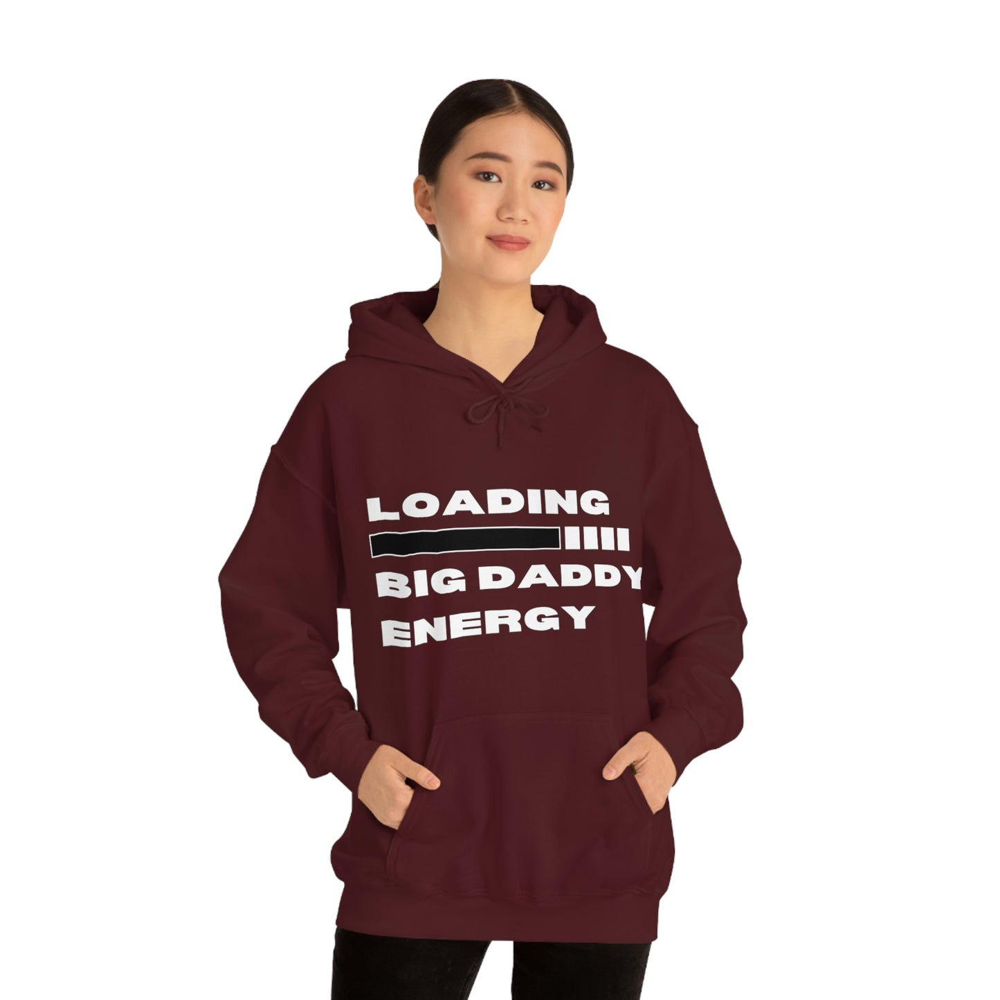 Loading Big Daddy Energy Unisex Heavy Blend™ Hooded Sweatshirt