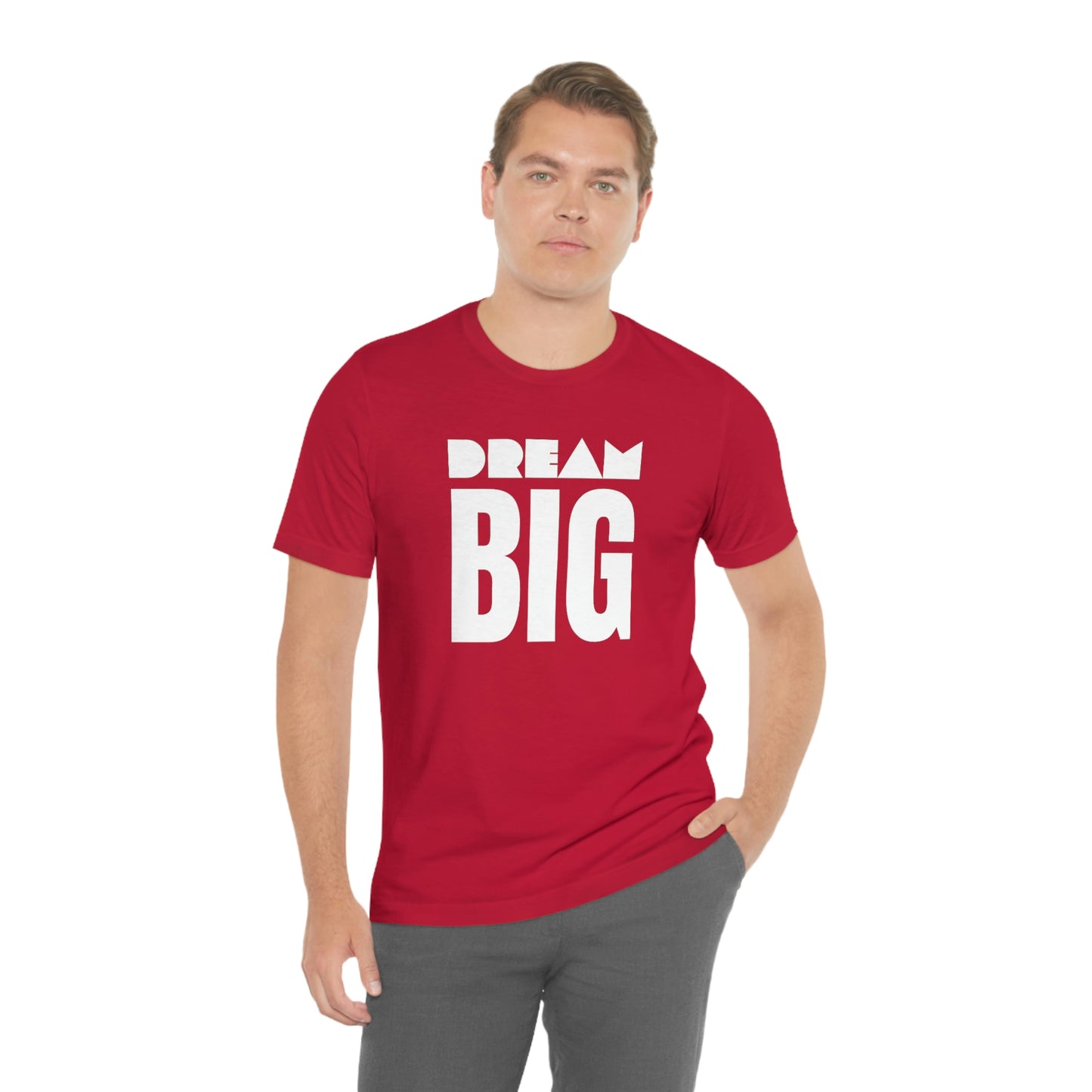 Dream Big Unisex Jersey Short Sleeve Tee