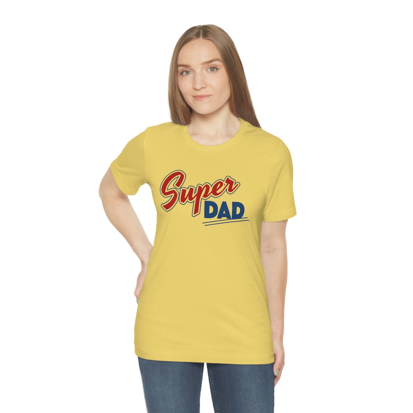 Super Dad Unisex Jersey Short Sleeve Tee