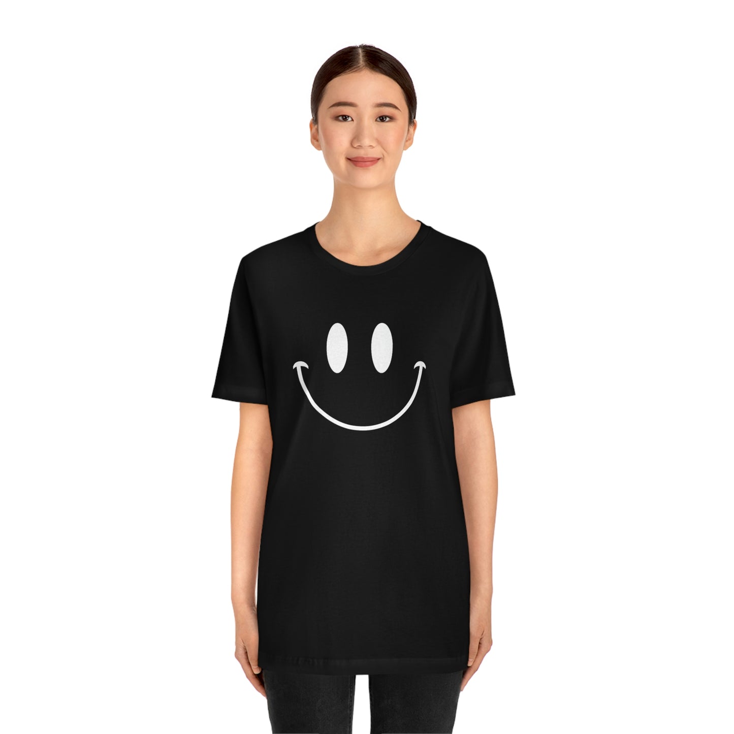 Smiley Face Unisex Jersey Short Sleeve Tee