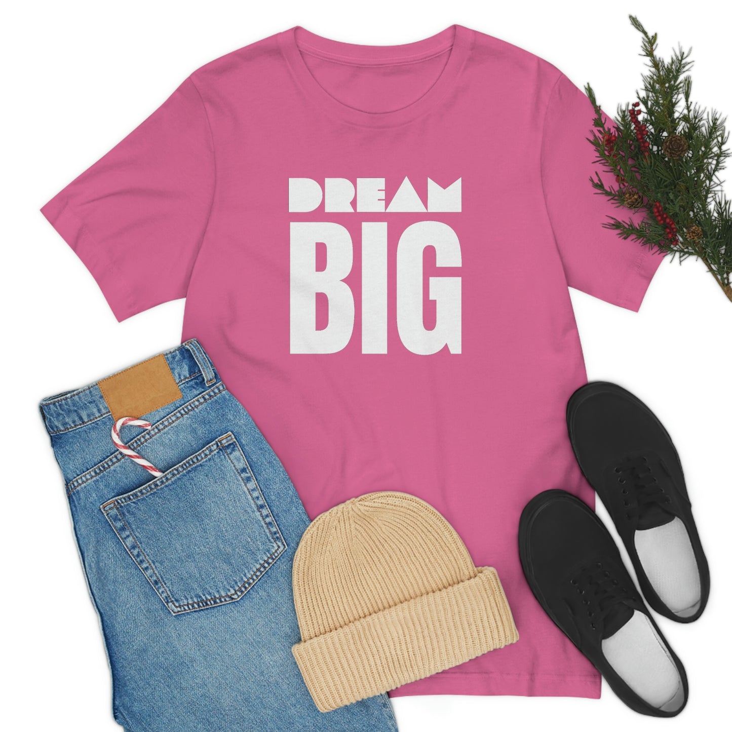 Dream Big Unisex Jersey Short Sleeve Tee