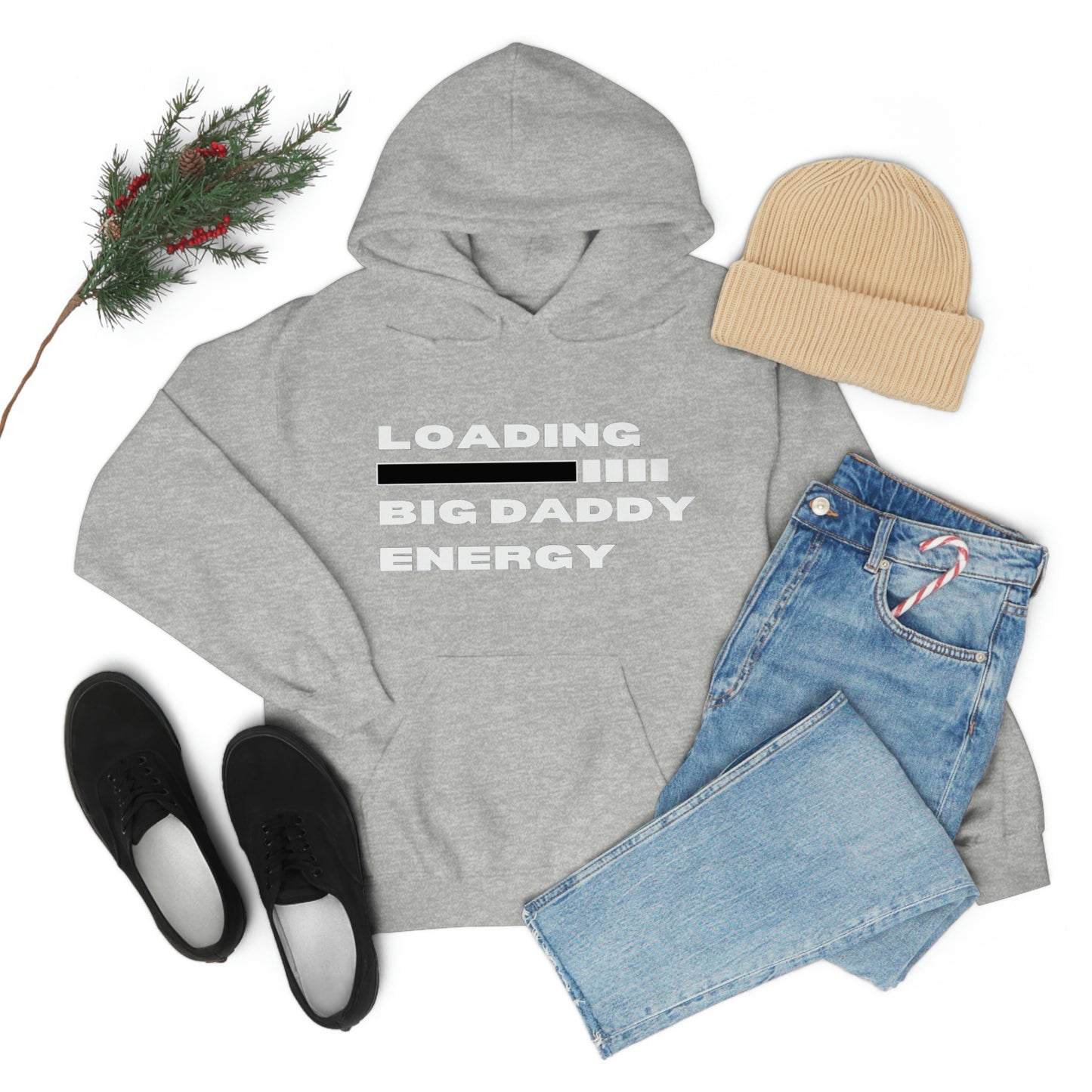 Loading Big Daddy Energy Unisex Heavy Blend™ Hooded Sweatshirt